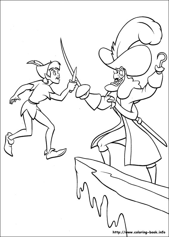 Peter Pan coloring picture